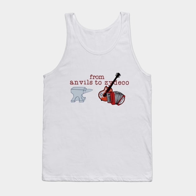 Anvils-Zydeco Tank Top by LetThemDrinkCosmos